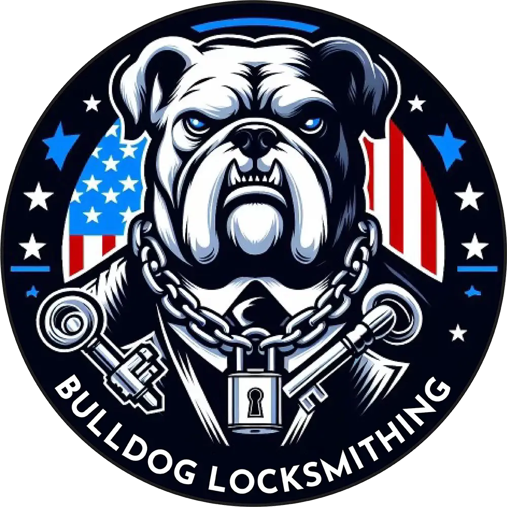 Bulldog Locksmith Logo